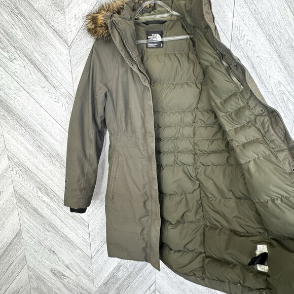 The North Face 550 Arctic Parka Womens Size Medium Dryvent Down Fill Winter Coat - Picture 9 of 10
